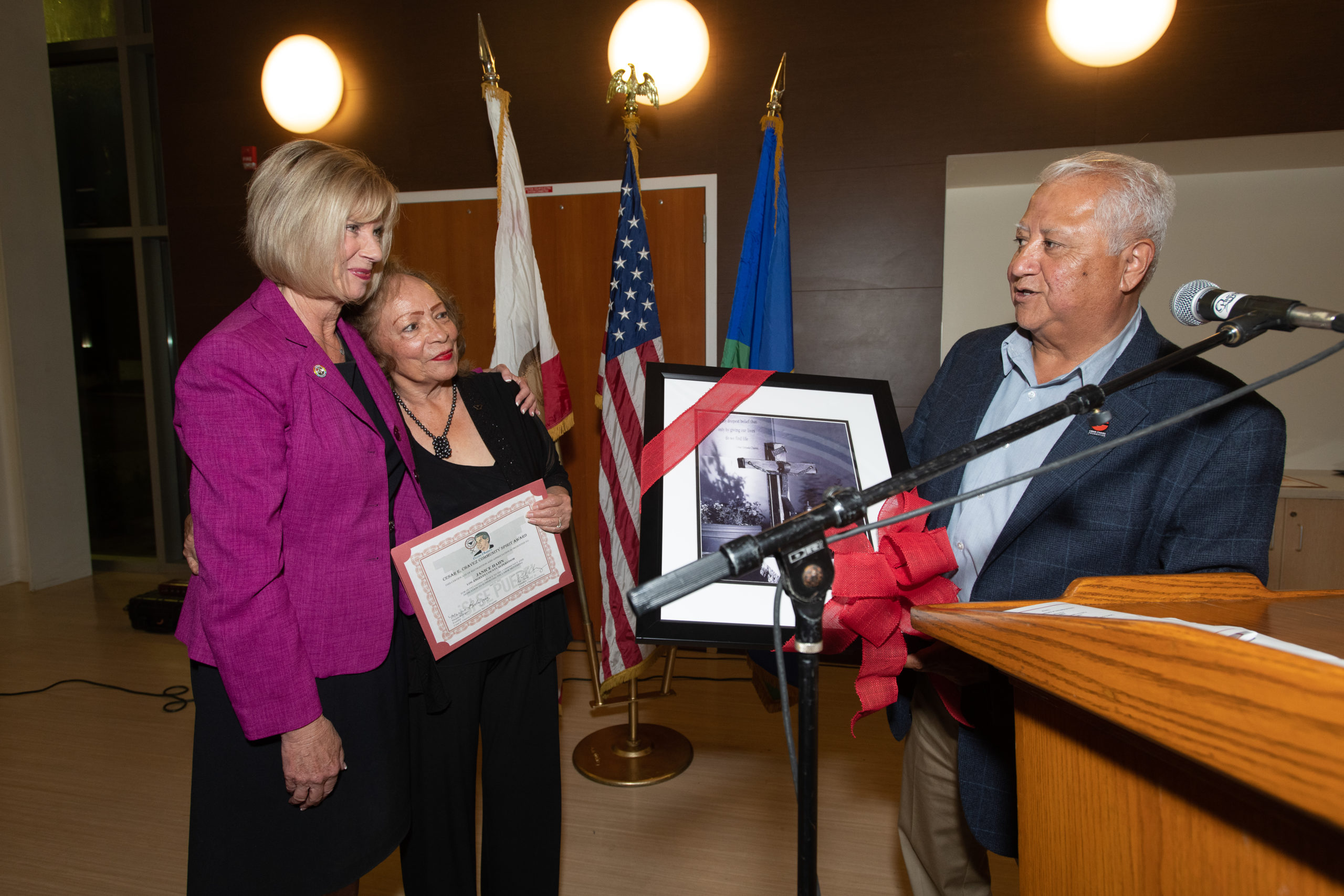 Hahn recognized with 2022 Cesar E. Chavez Spirit Award in South Whittier